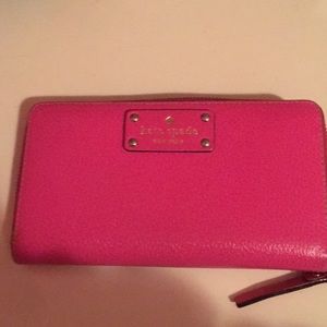 Kate Spade Hot Pink Wallet